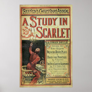 REPLICA Poster First Sherlock Holmes Story