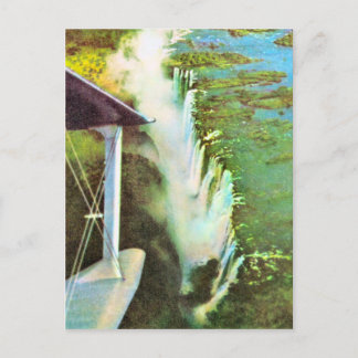 Replica Vintage Zambezi River, Victoria Falls Vykort