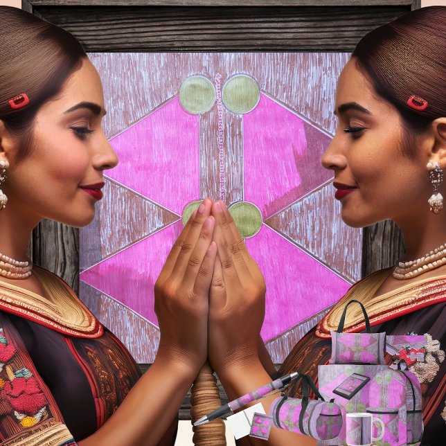 "Replicaish" Tack Kort (Get the full “Replicaish” collection at: https://bit.ly/SmartArtIIZazzle. )