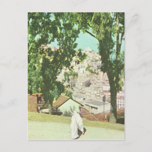 Replika Vintage Algeris, Panorama, staden Vykort (Framsida)