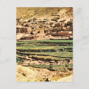 Replika Vintage Terraces of Maize, byn Berber Vykort