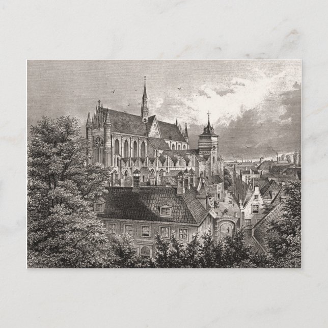 Replikantique print, Leiden Vykort (Framsida)