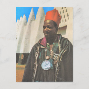 Replikera Vintage Ghana, stamchef Vykort