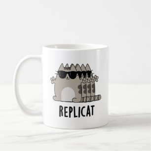 Replikerad katalog Pun med funktionell replikering Kaffemugg