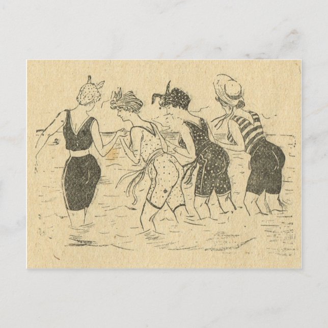 Replikerings-Vintagen, Beach party Vykort (Framsida)