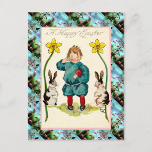 Replikkort Vintage Påsk, A Glad påsk Helg Vykort