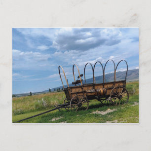 Replikvagn i Sten, Idaho Vykort