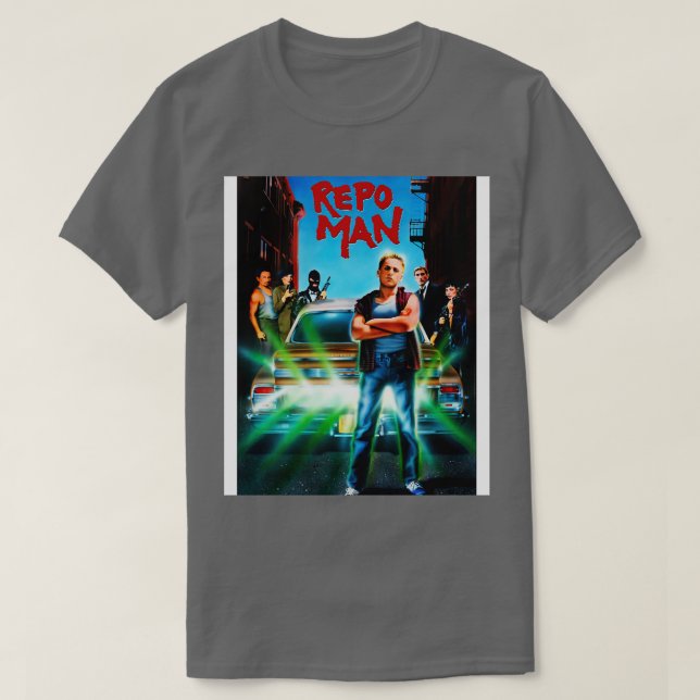 Repo Man 1984 T Shirt (Design framsida)