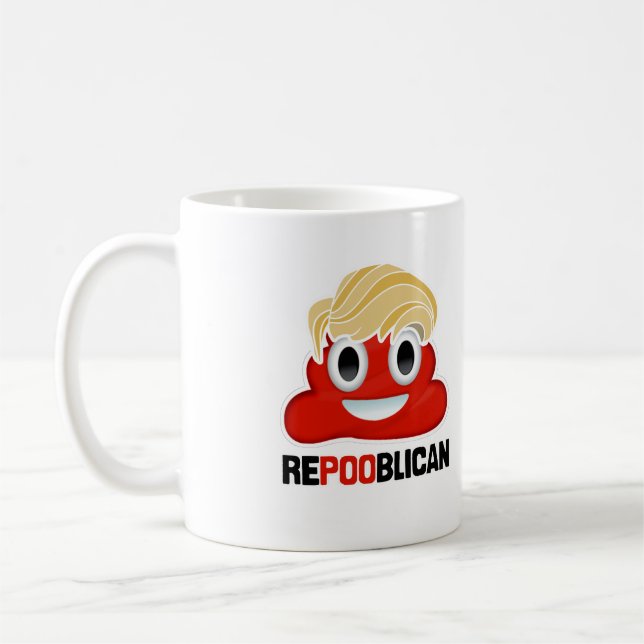 REPOBLIKANSK EMOJI - -  KAFFEMUGG (Vänster)