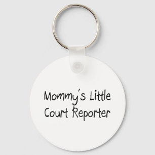 Reporter från Mommys Little Court Nyckelring