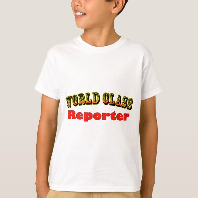 Reporter Tee Shirt (Framsida)