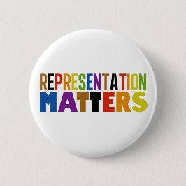 Representation är viktigt regnbågsdiversitet knapp