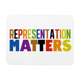 Representation är viktigt - regnbågsdiversitetskor magnet
