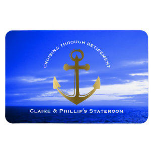 Representationsrumdörrmarkören ankrar magnet