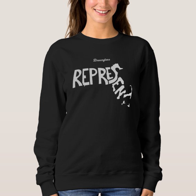 Representera Massachusetts T Shirt (Framsida)