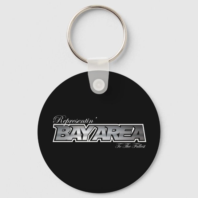 Representerar Bay Area Nyckelring (Framsida)