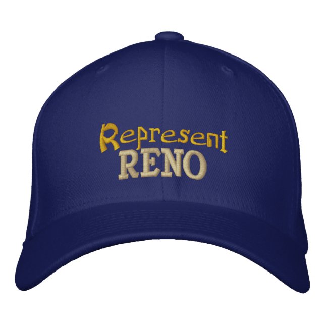 Representerar Reno Cap Broderad Keps (Framsida)
