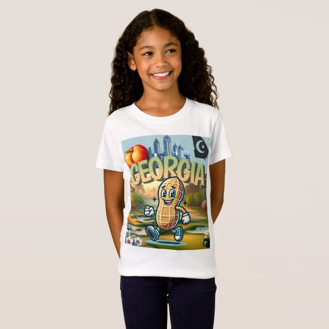 Representerar var du kommer från t shirt (Hel framsida)
