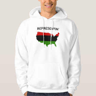 Representin USA (RBG) Sweatshirt Med Luva