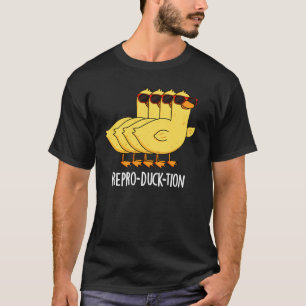 Repro-anka-tion Funny Animal Anka Pun Mörk BG T Shirt