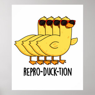 Repro-anka-tion Funny Animal Anka Pun Poster