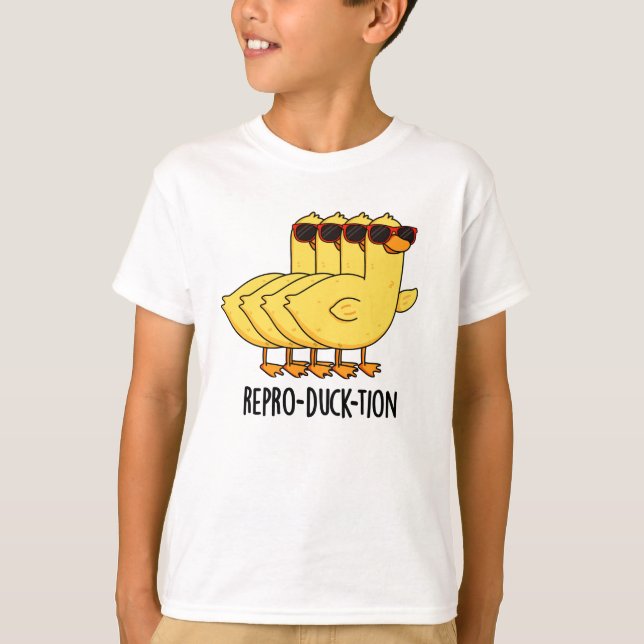Repro-anka-tion Funny Animal Anka Pun T Shirt (Framsida)