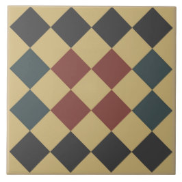 Repro Geometric Azulejos Mosaic Zellige Tile Kakelplatta