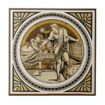 Repro Minton Shakespeare Cymbeline Bild Tile