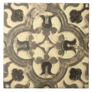 Repro Spain Geometric Azulejos Blommigt Tile Kakelplatta