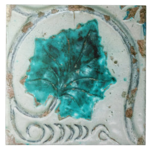 Repro Spain Geometric Azulejos Blue Blommigt Tile Kakelplatta