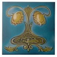 Repro Tidigt 1900-talets engelska Art nouveau-Blom
