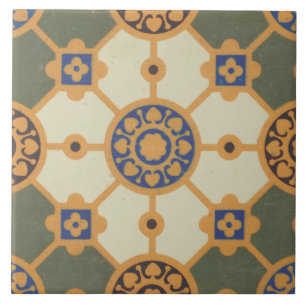 Repro Vintage Minton English Tile Kakelplatta