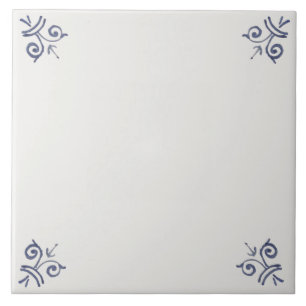 Reproduction Dutch Delft Mix & Match Fält Tile Kakelplatta