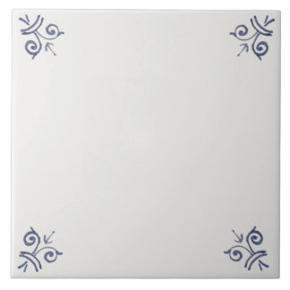 Reproduction Dutch Delft Mix & Match Fält Tile Kakelplatta