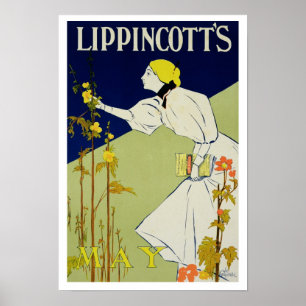 Reproduktion av affischadvertizingen 'en poster