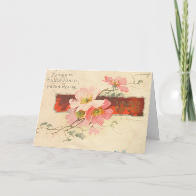 Reproduktion av Catherine Klein-hälsningskort Kort (Framsida)