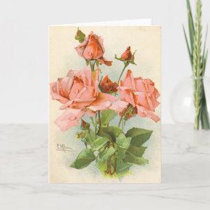Reproduktion av Catherine Klein Vintage Greeting C Kort