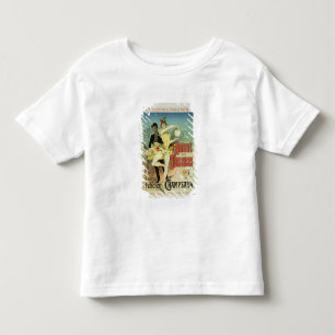 Reproduktion av en affischadvertizing 'älskare av t shirt
