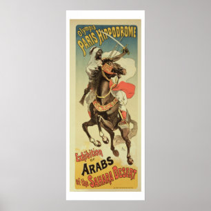 Reproduktion av en affischadvertizing 'en poster
