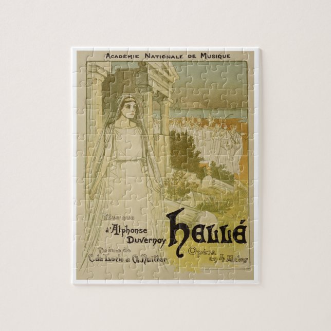 Reproduktion av en affischadvertizing operan pussel (Vertikal)