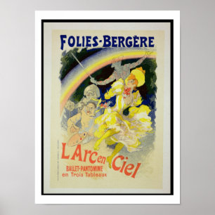 Reproduktion av en affischadvertizing 'Rainbow'en Poster