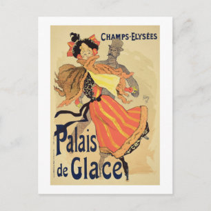 Reproduktion av en poster reklam för "Palais d Vykort