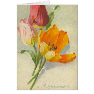 Reproduktion för Catherine Klein vintagevykort Hälsningskort