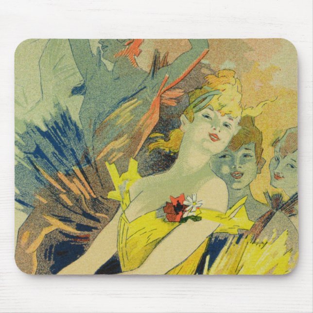 Reproduktionen av en affischadvertizing musmatta (Framsidan)