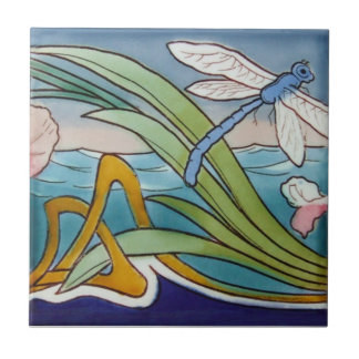 Reproduktionsantikviteten för art nouveau AN078 Kakelplatta