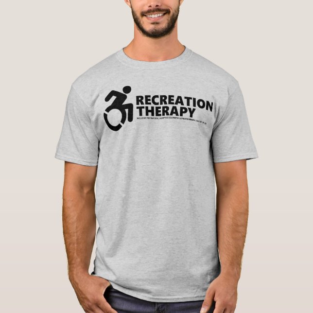 Reproduktionsbehandling Grått T- Shirt T (Framsida)