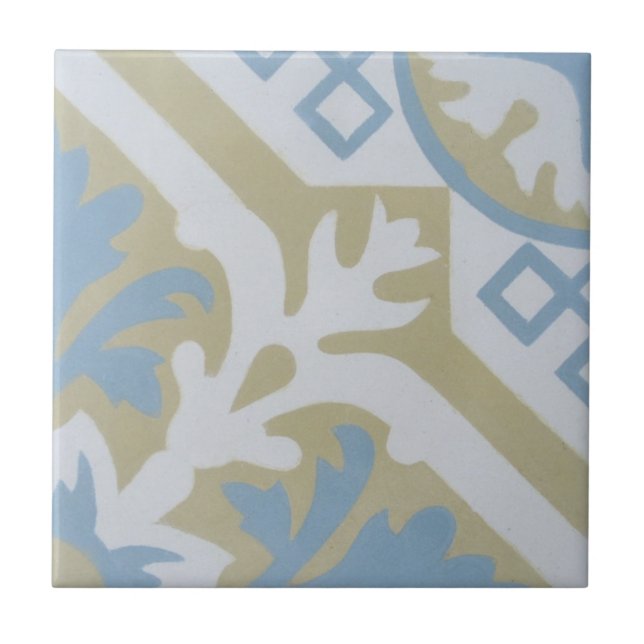 ReproduktionsEncaustic cementerar belägger med Kakelplatta (Framsidan)