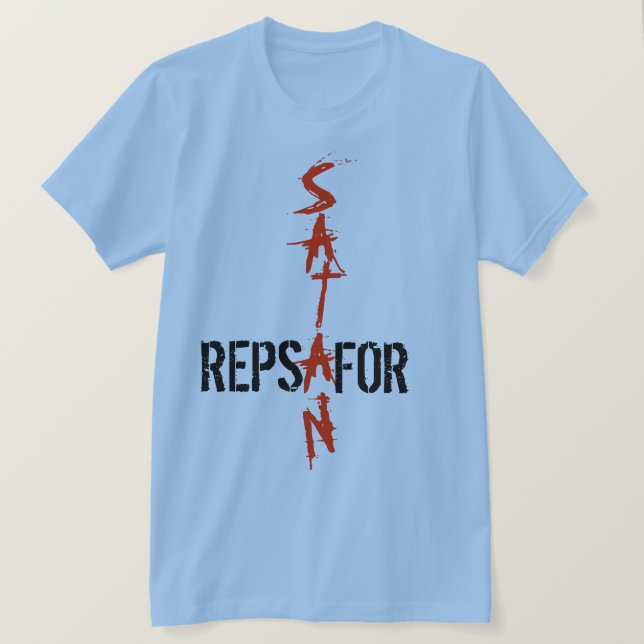 Reps4Satan Tee Shirt (Design framsida)