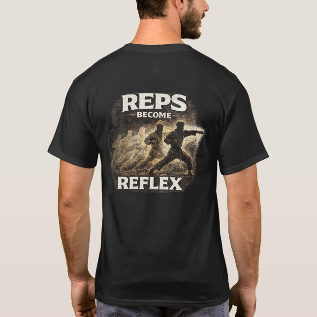 Reps Blir Reflex Karate T Shirt (Baksida)