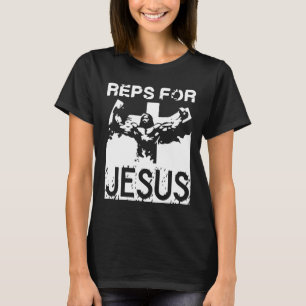 reps för den jesus T-tröja T-shirt